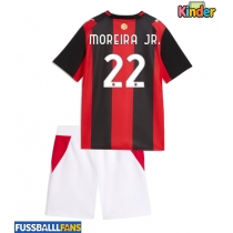 AC Milan Diego Moreira #22 Heimtrikotsatz Kinder 2026-27 Kurzarm (+ Kurze Hosen)